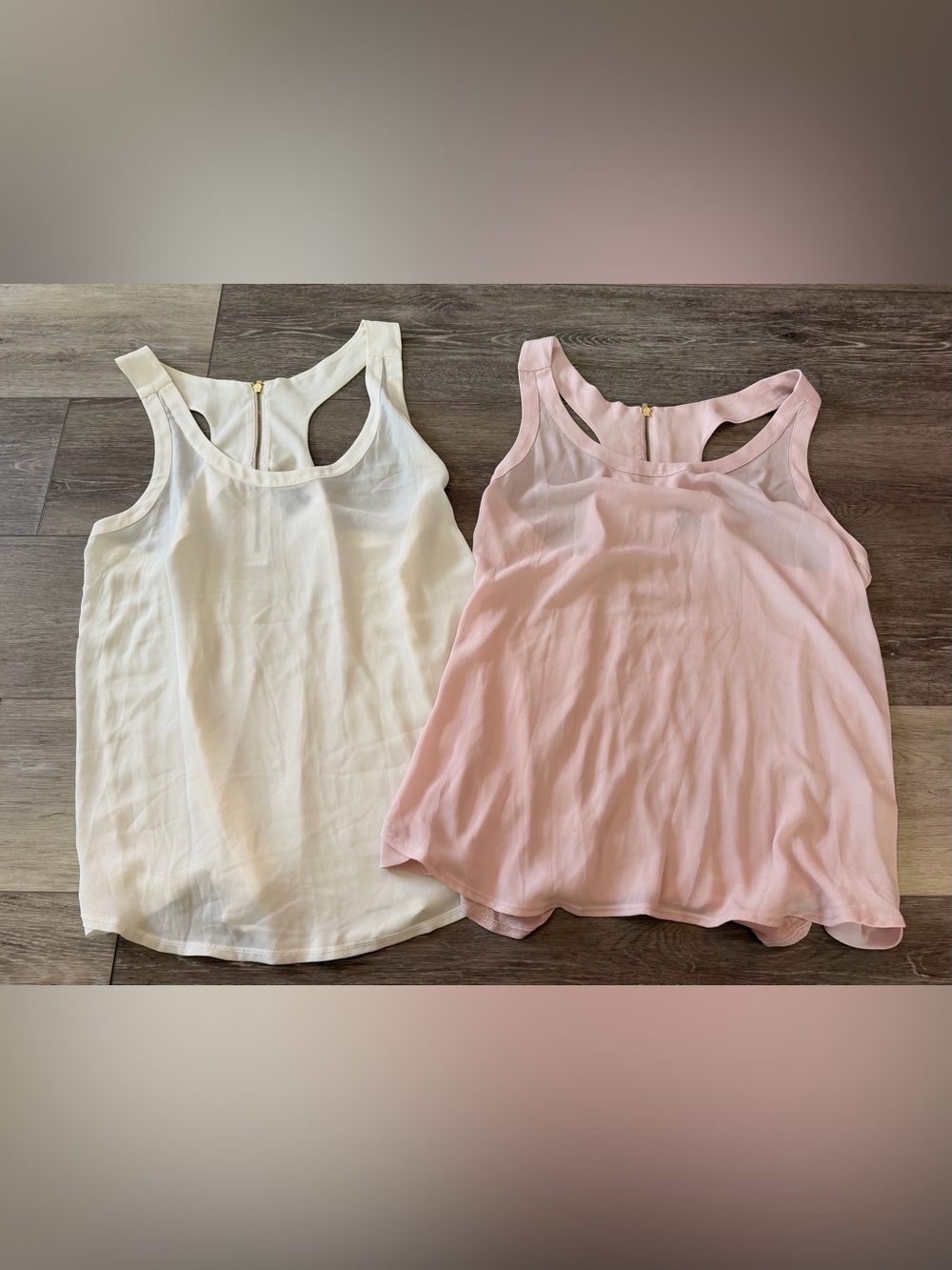 Express Zip Back Tank Top Bundle - Size Large